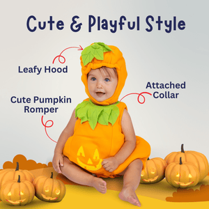 Jack-O'-Lantern Pumpkin Costume - Babies