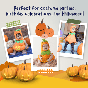 Jack-O'-Lantern Pumpkin Costume - Babies