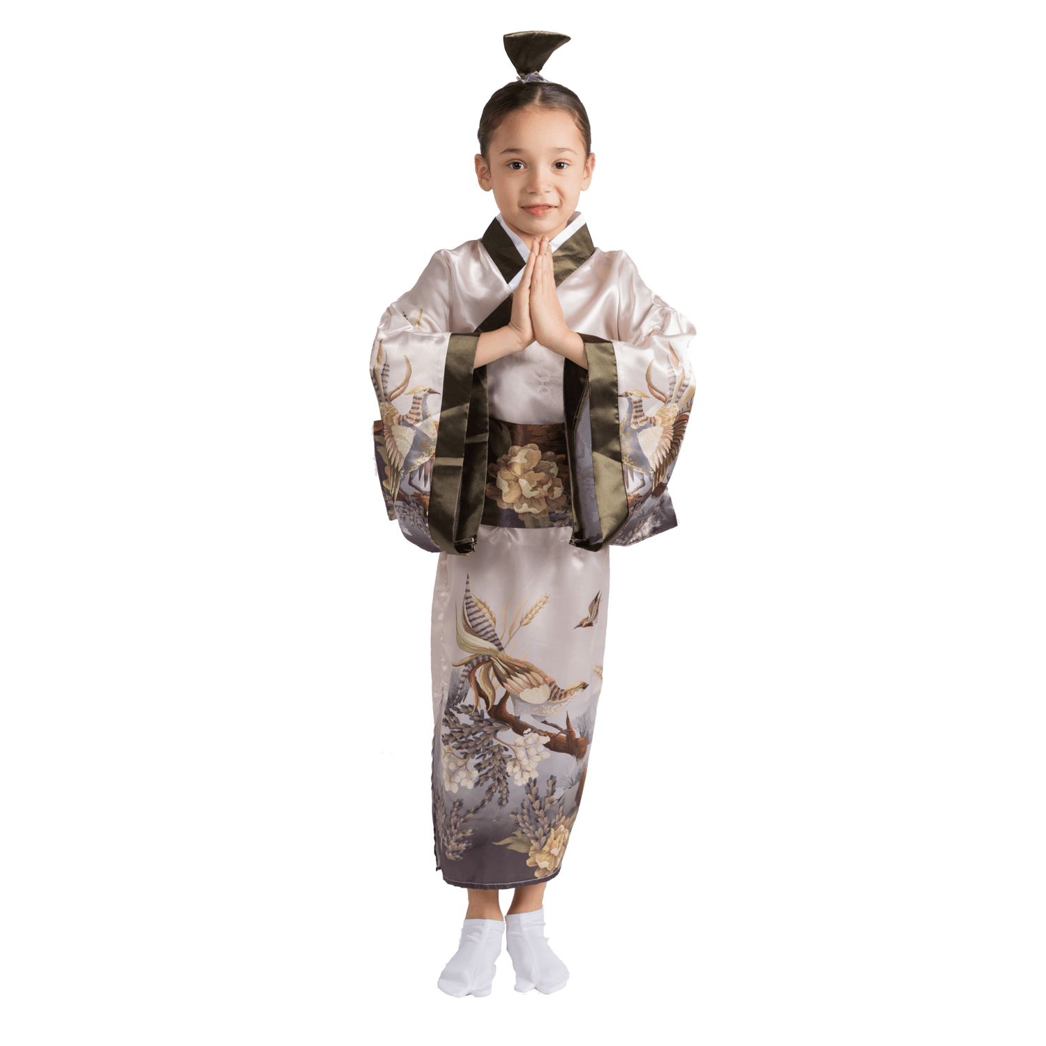 Japanese Kimono Costume - Kids - Dress Up America Large (12-14) Japanese Kimono Costume - Kids - Dress Up America Large (12-14)