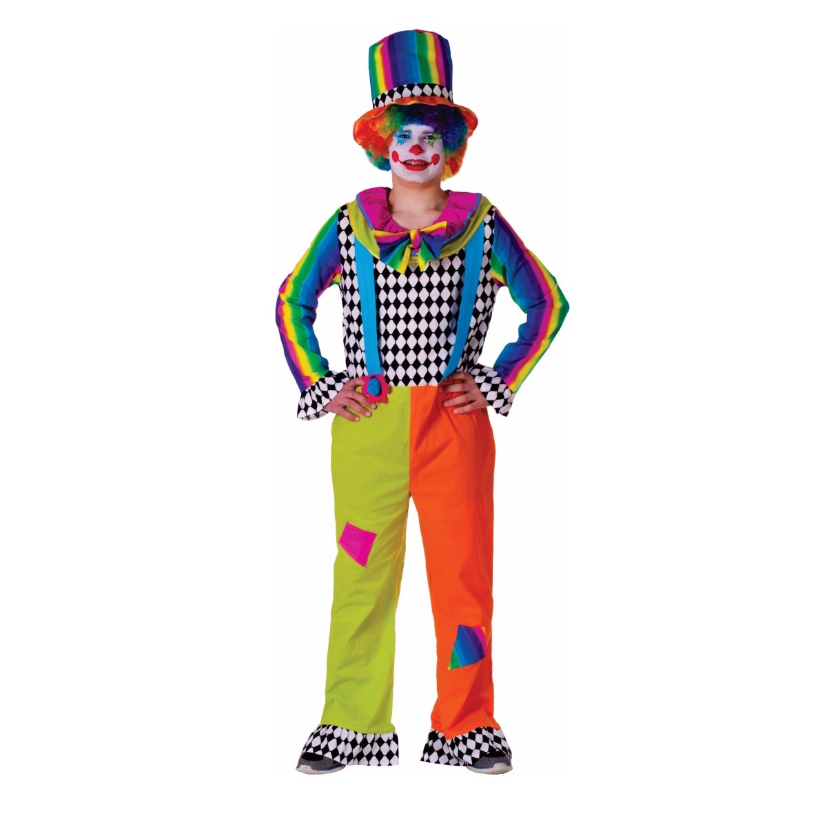 Jolly Clown Costume - Adults - Dress Up America