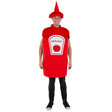 Ketchup Bottle Costume - Adults