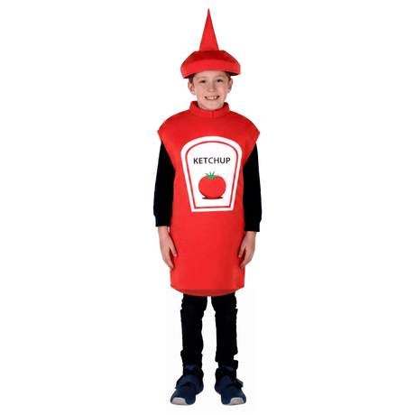 Ketchup Bottle Costume - Kids/Adults