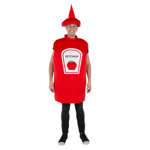 Ketchup Bottle Costume - Kids/Adults