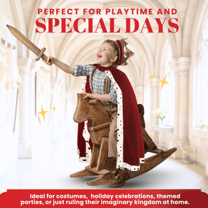 King Crown and Robe Costume - Kids