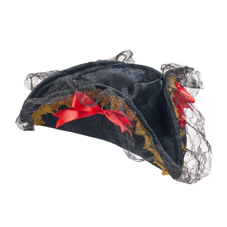 Lace Pirate Hat - Adults