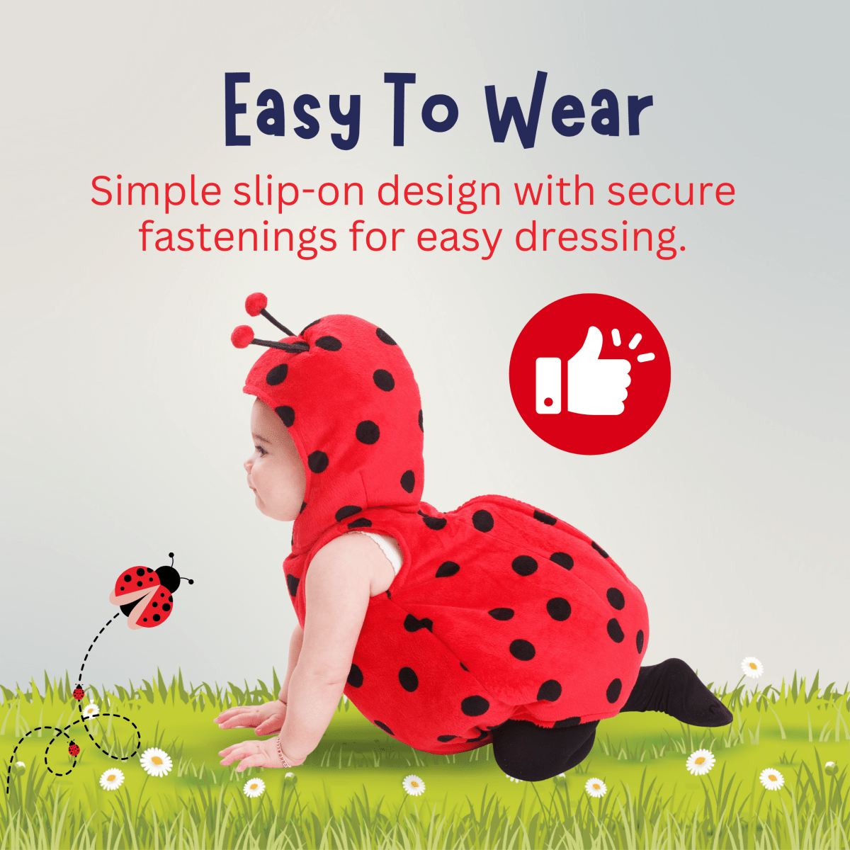 Ladybug Costume - Baby