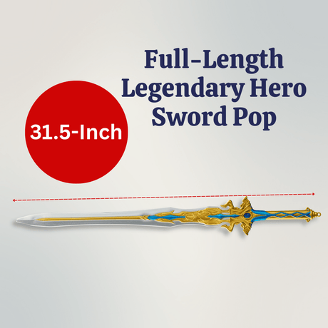 Legendary Hero Sword 31.5'' - Plastic