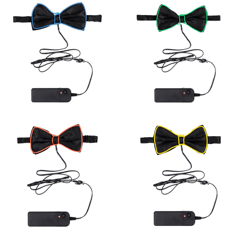 Light up LED Party Bowtie