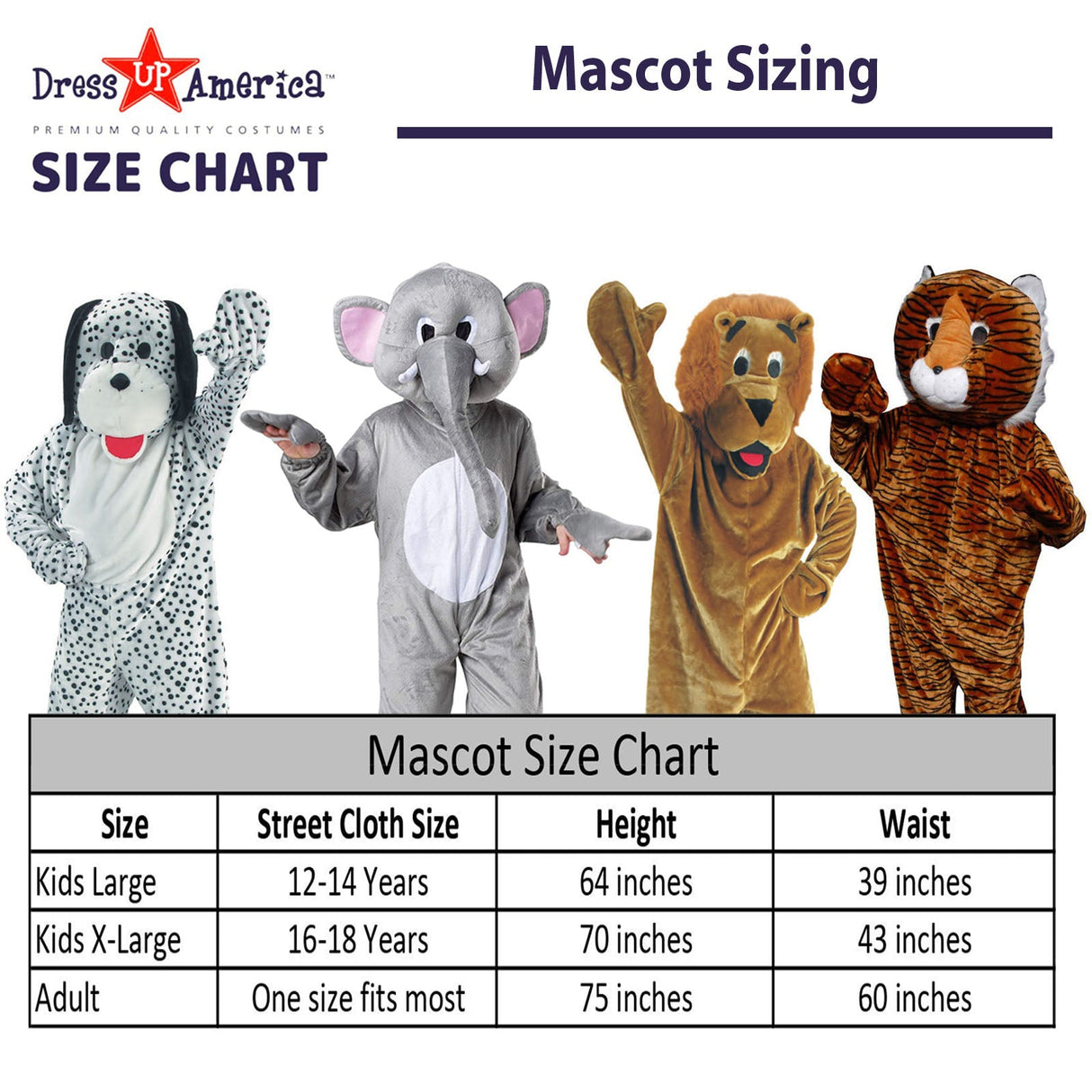 Lion Mascot Costume - Adults