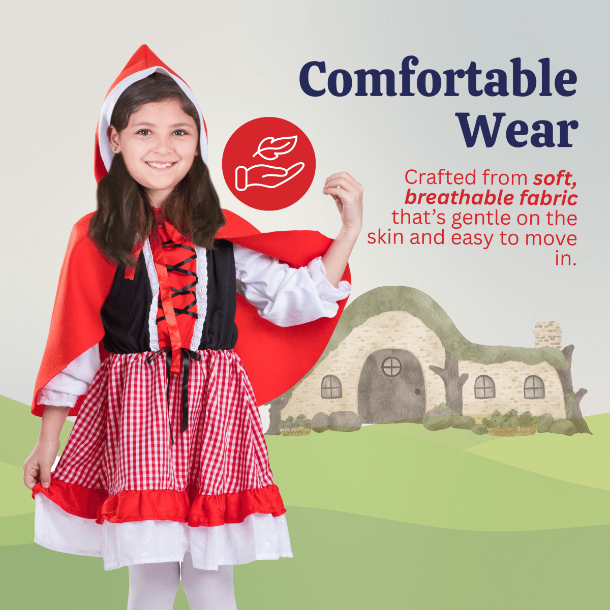 Little Red Riding Hood Costume - Kids
