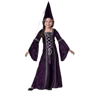 Medieval Princess Costume Kids Dress Up America - Main Image