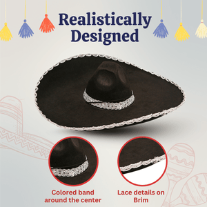 Mexican Mariachi Hat Adult