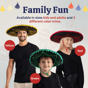 Mexican Sombrero Hat - Kids
