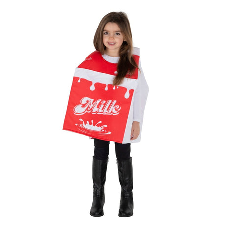 Milk Carton Costume - Kids