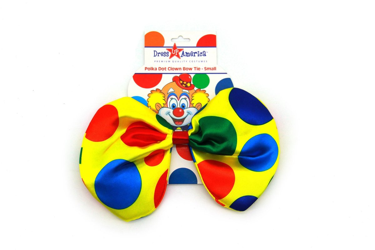 Multicolor Polka Dot Bow Tie