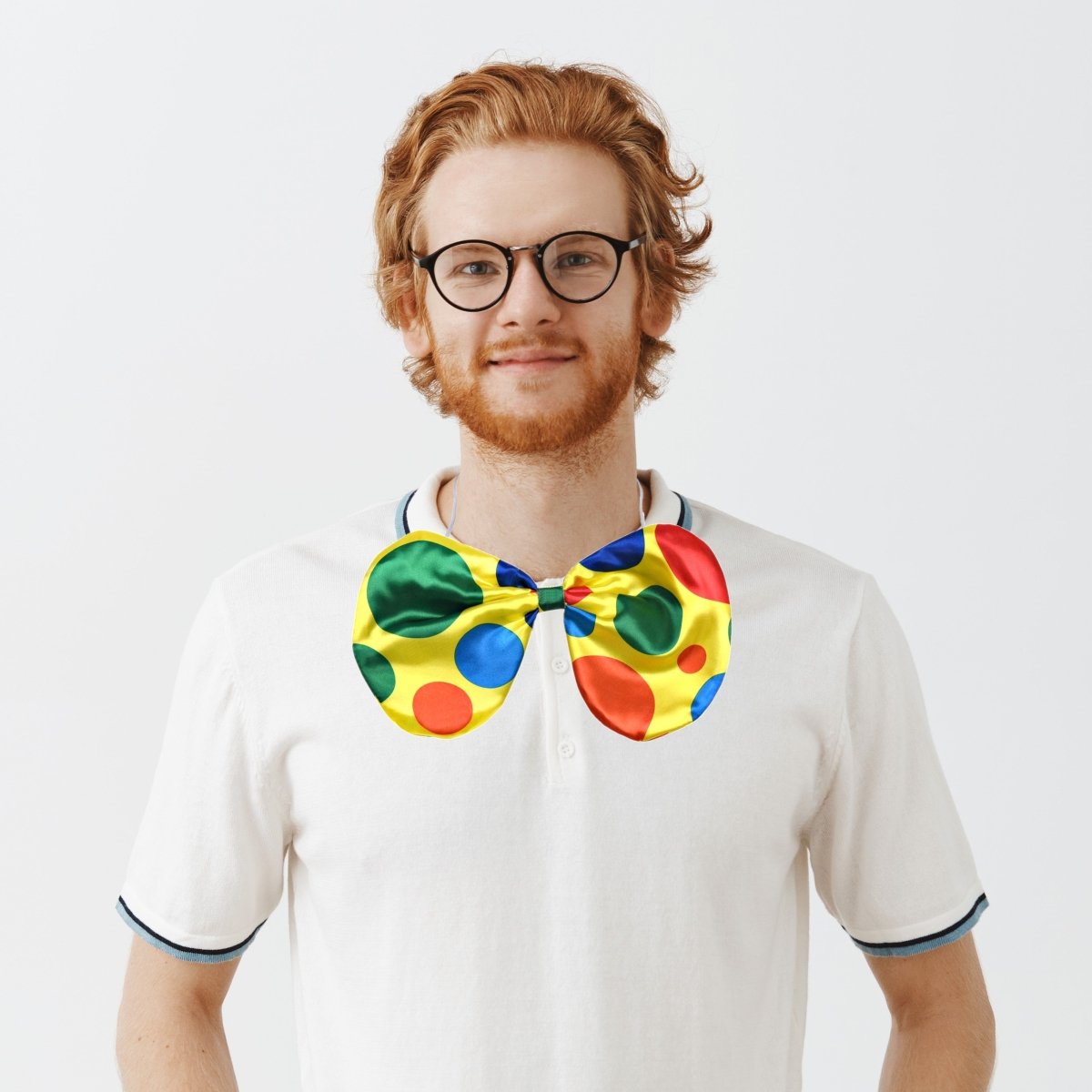 Multicolor Polka Dot Bow Tie