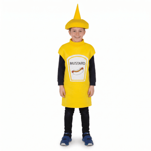 Mustard Bottle Costume - Kids/Adults
