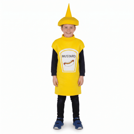 Mustard Bottle Costume - Kids/Adults