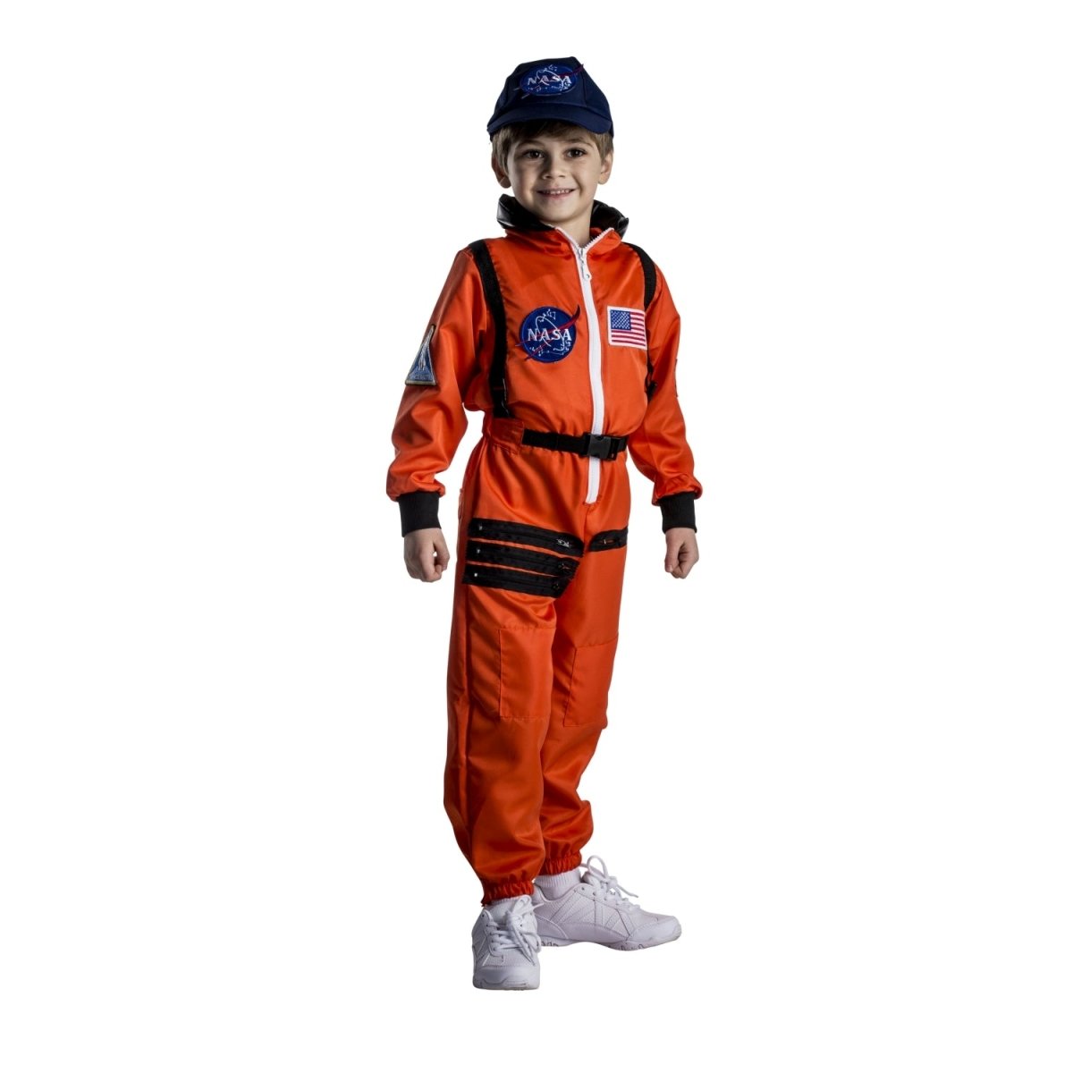 NASA Astronaut Costume Orange - Kids