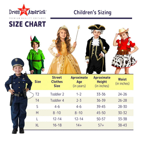 Navy Admiral Costume - Kids