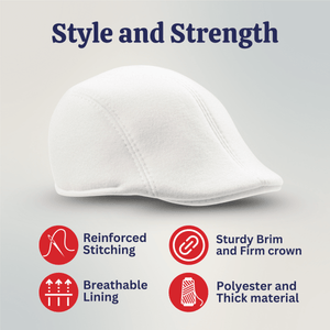Newsboy Flat Cap - Adults