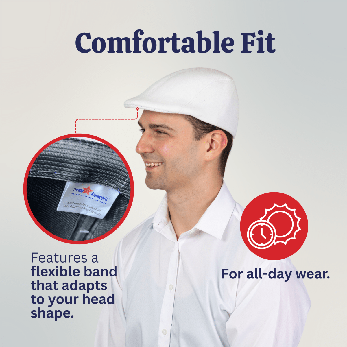 Newsboy Flat Cap - Adults