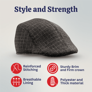 Newsboy Flat Cap - Adults