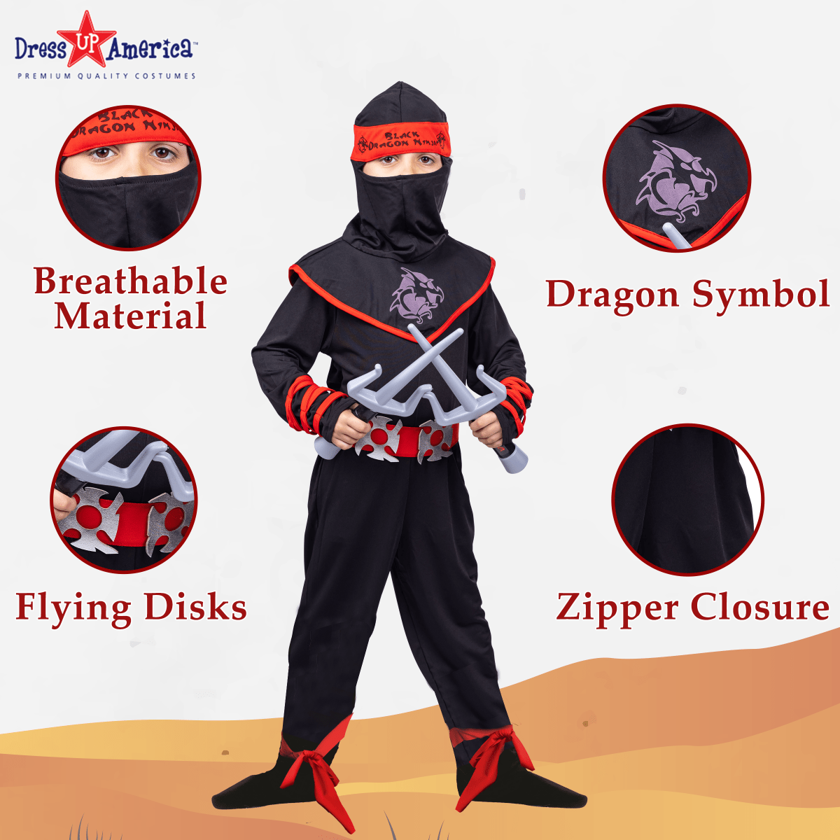 Ninja Costume - Kids