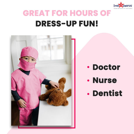 Nurse Costume Pink - Kids