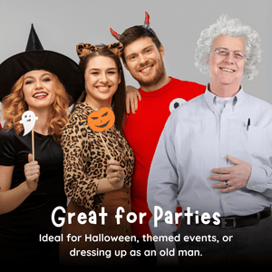 Old Man Wig for Adults