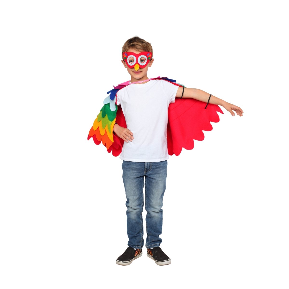 Parrot Colorful Costume - Kids