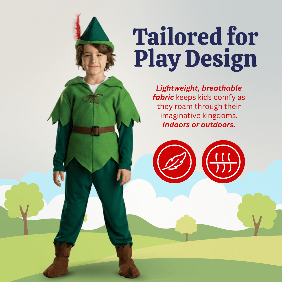 Peter Pan Costume - Kids