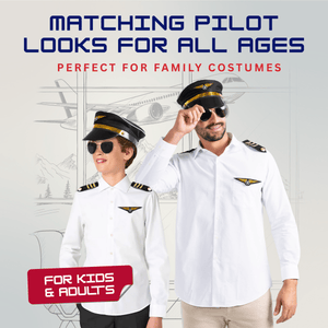 Pilot Accessory Costume Set