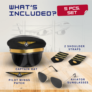 Pilot Accessory Costume Set