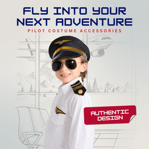 Pilot Accessory Costume Set