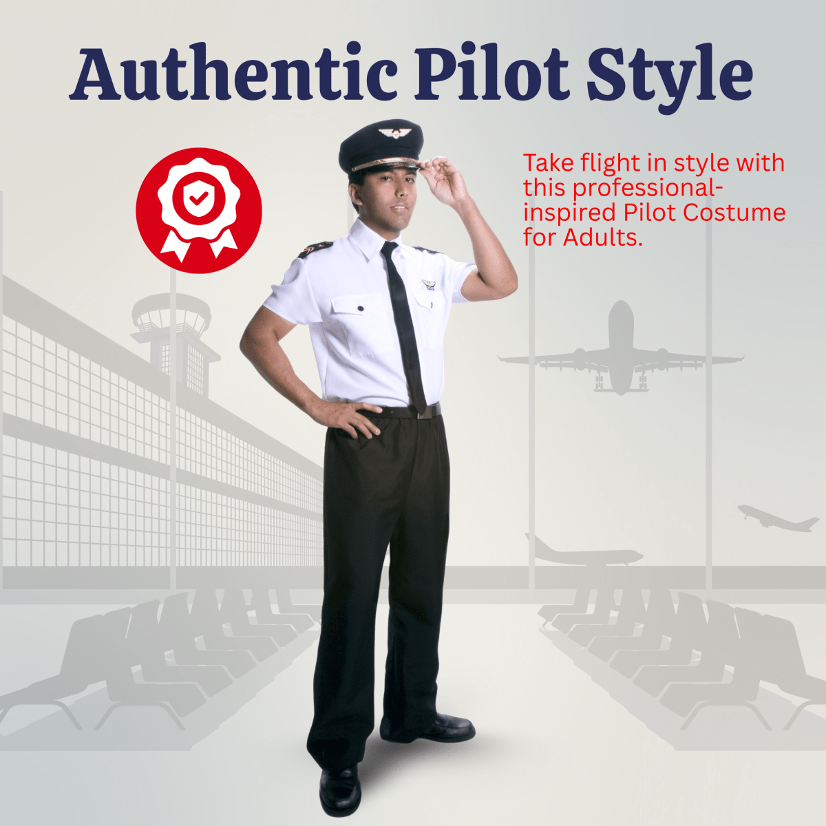 Pilot Costume - Adults