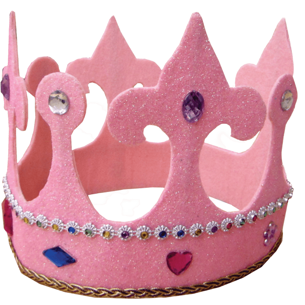 Pink Princess High Crown - Kids