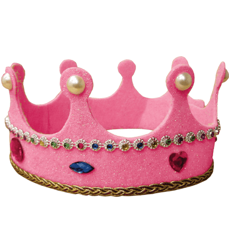 Pink Princess Low Crown - Kids