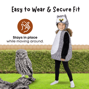 Plush Owl Costume - Toddlers
