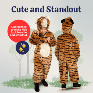 Plush Tiger Costume - Kids
