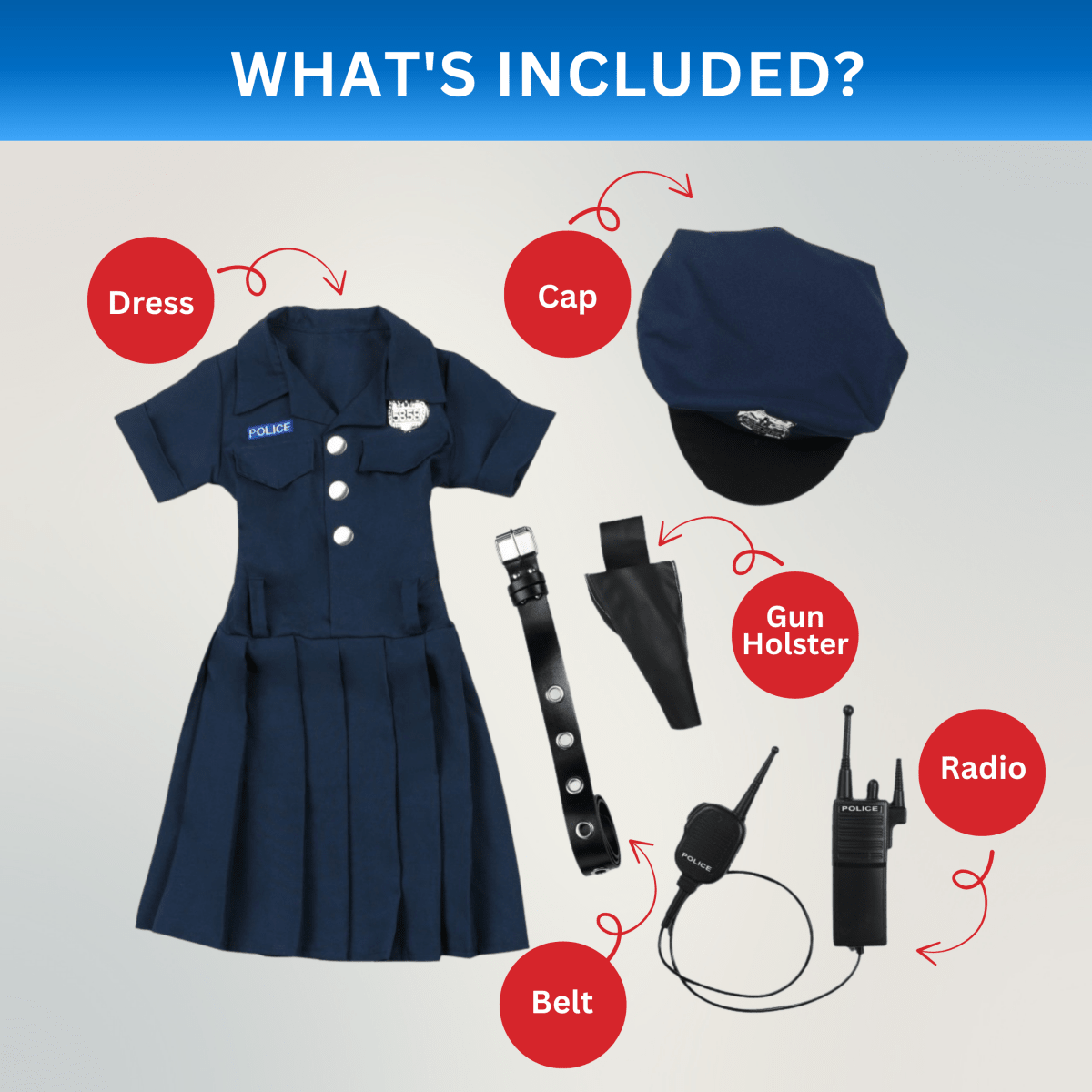 Police Officer Costume - Kids