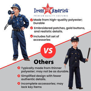 Police Officer Costume Set - Kids