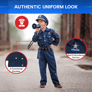Police Officer Costume Set - Kids