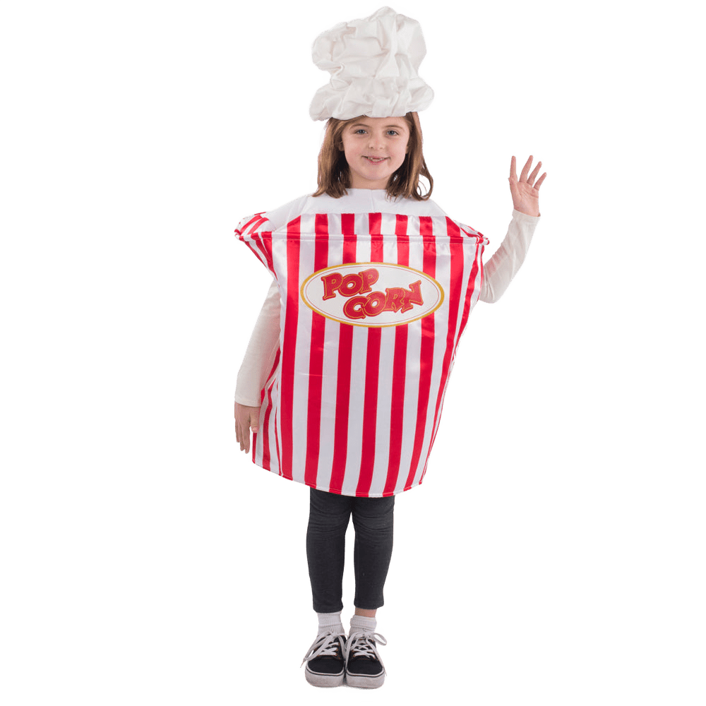 Popcorn Movie Night Costume - Kids