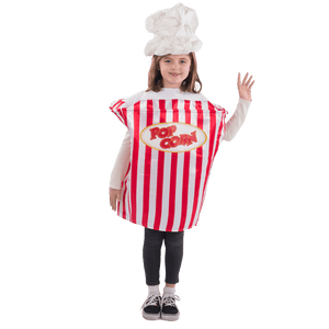 Popcorn Movie Night Costume - Kids