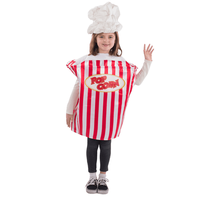 Popcorn Movie Night Costume - Kids