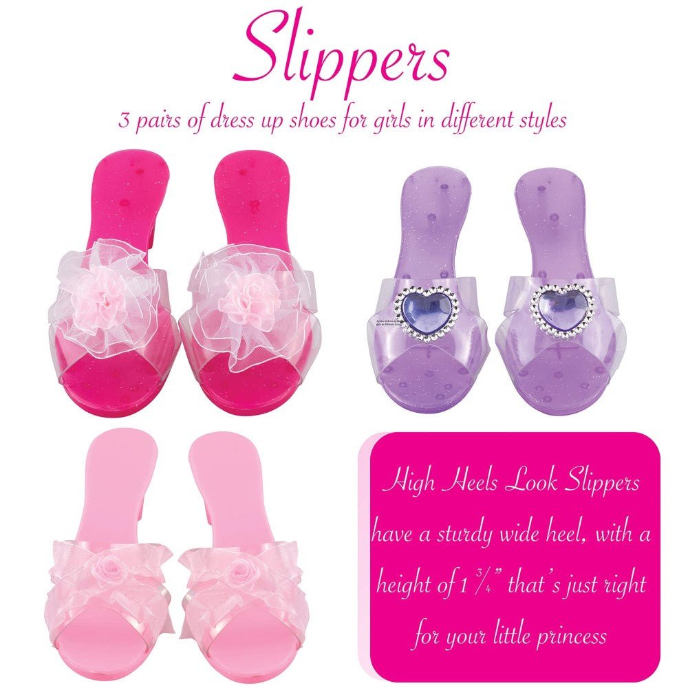 Kids princess dress up shoes hotsell