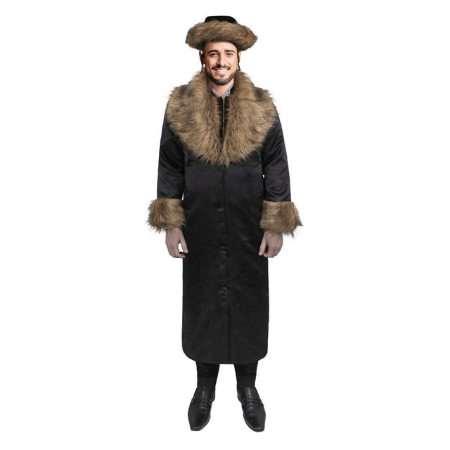 Rabbi Coat with Fur - Adults