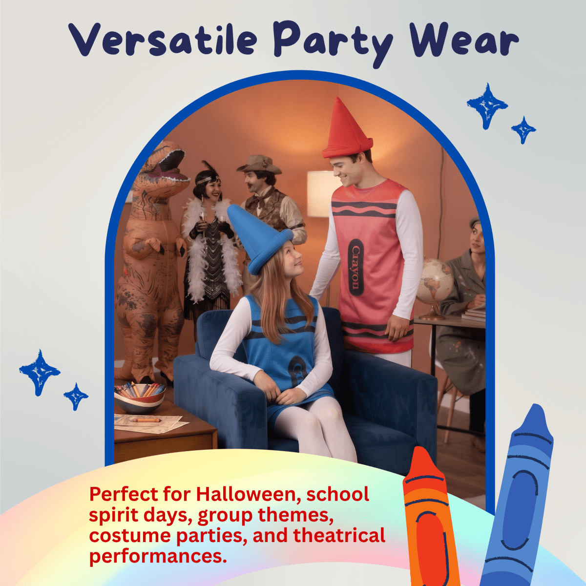 Red Crayon Costume - Kids