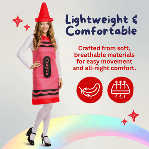Red Crayon Costume - Kids